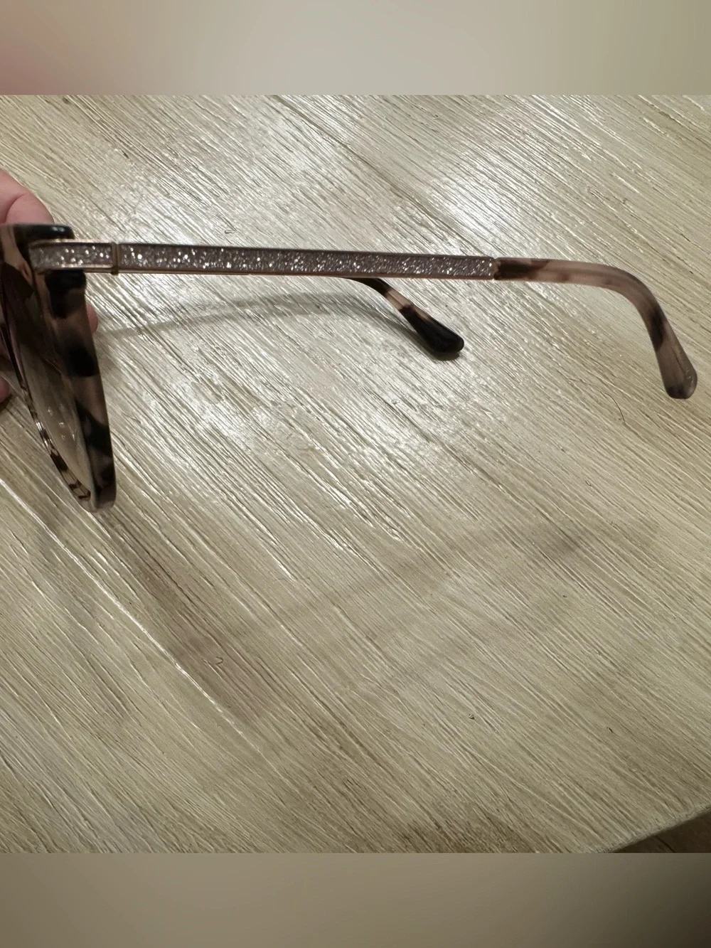 JIMMY CHOOSE RALEIGH/S 0T4H Tortoiseshell Cat-Eye Women's Sunglasses